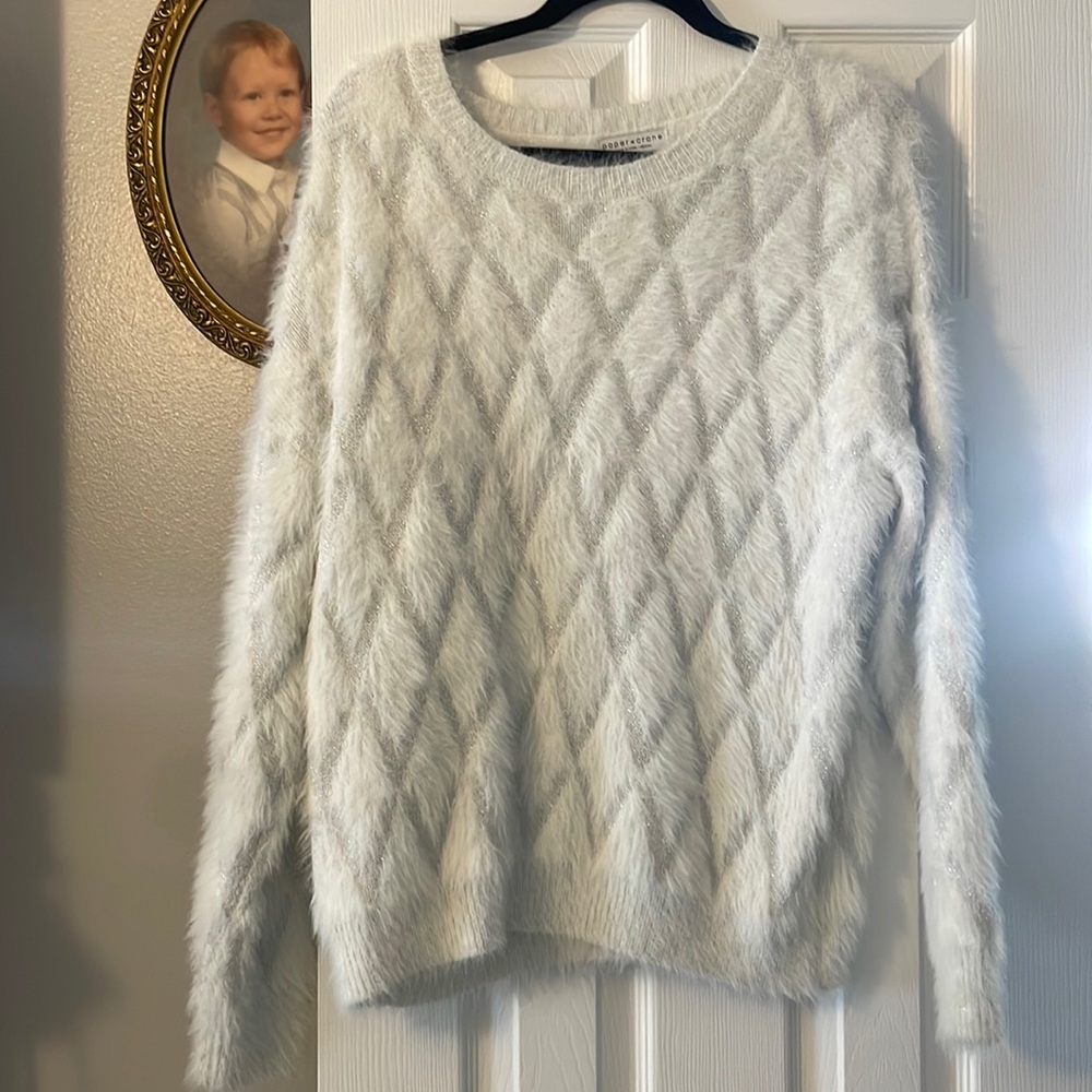 Paper crane sweater